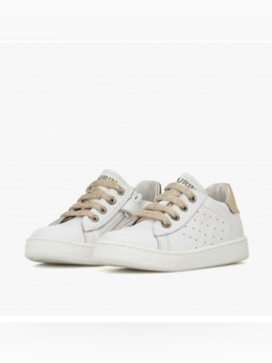 Naturino Other - NWT NATURINO HASSELT 2 ZIP. Leather sneakers in White-Platinum